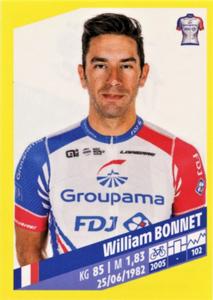 2019 Panini Tour de France #158 William Bonnet Front
